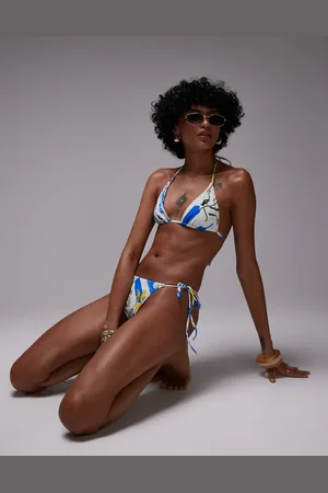 Topshop Mykonos - bikini-G-streng med bindebånd i siderne
