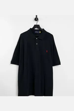 Ralph Lauren Big & Tall - piqué-polo i klassisk pasform med ikonlogo