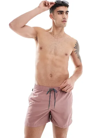 Paul Smith Paul Smith - Pink badeshorts med zebralogo