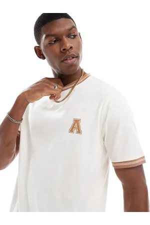 Another Influence Ringer-t-shirt med grafik-Hvid