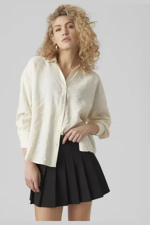 VERO MODA Antikhvid skjorte