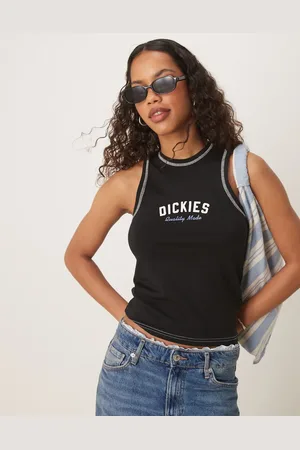 Dickies Racer - longline-overdel med centralt logo