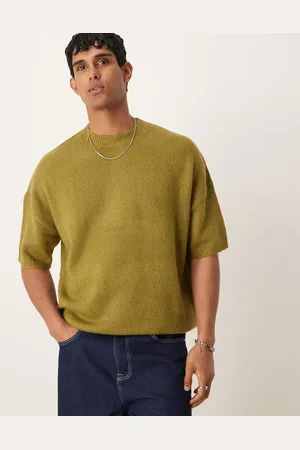 ASOS Beige oversized T-shirt-Neutral