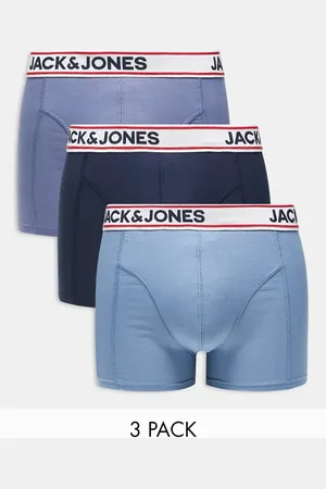 JACK & JONES Pakke med 3 par boksershorts i blå