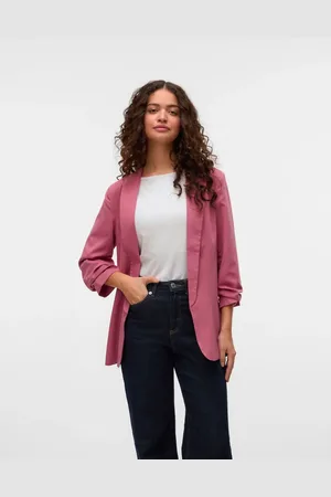 VERO MODA Rosa blazer-Lyserød