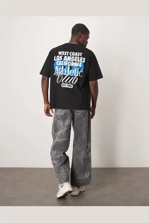ASOS Oversized T-shirt med grafisk college-print
