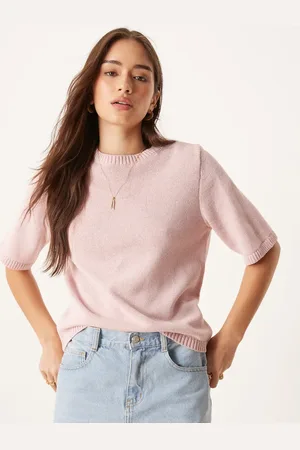 ASOS Strikket T-shirt med firkantet pasform