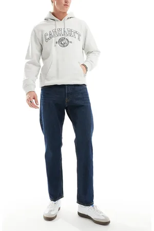 JACK & JONES Chris - Mørkeblå jeans med lige ben