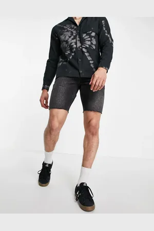 AllSaints Switch - Denimshorts i vasket