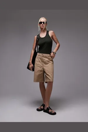 ARKET Utility-bermudashorts i bomuld-Neutral
