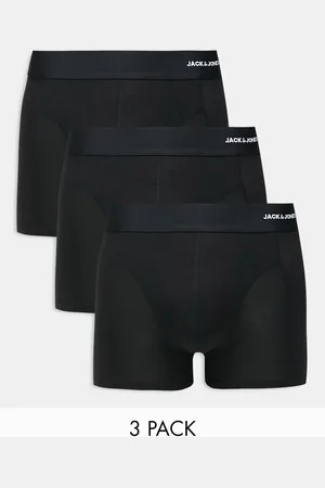 JACK & JONES Pakke med 3 par boksershorts i bambus