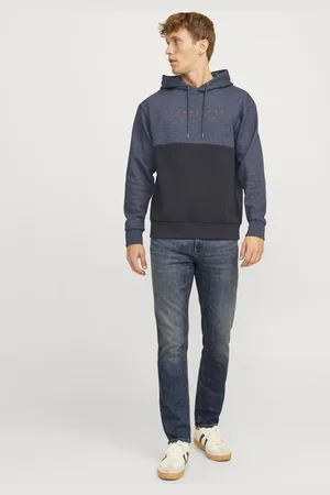 JACK & JONES Blå jeans i regular fit
