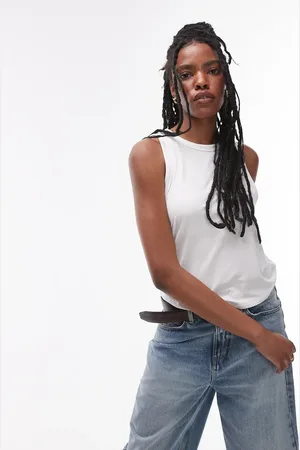 Topshop Blød løstsiddende tanktop