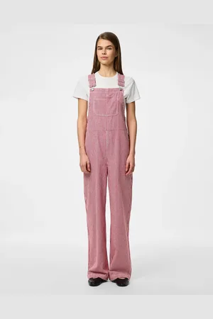 Pieces® Overalls med røde striber