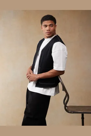 ASOS Utility-vest med kontrasterende syninger