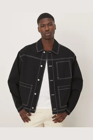 ASOS Arbejdsjakke med kontrasterende syninger