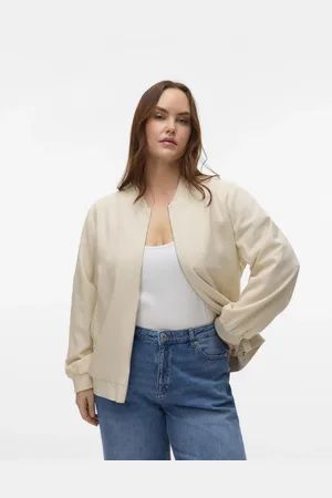 VERO MODA Beige bomber-jakke-Neutral