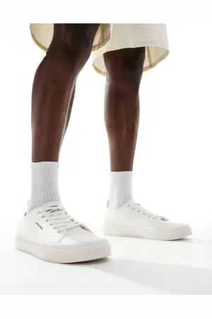 JACK & JONES Bayswater - Hvide sneakers i kanvas