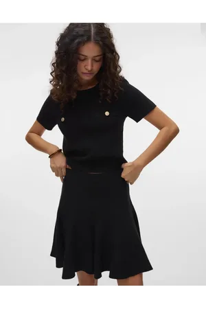 VERO MODA Strikket og nederdel