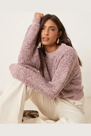 ASOS Trøje i snoet garn med rund hals