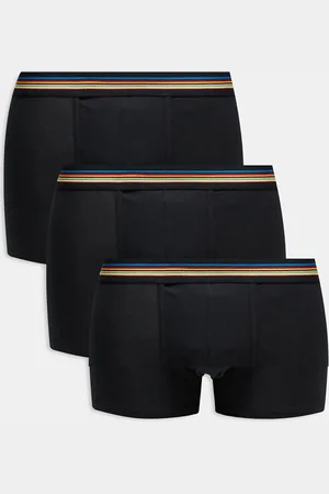Paul Smith Pakke med 3 par sorte boksershorts med logo