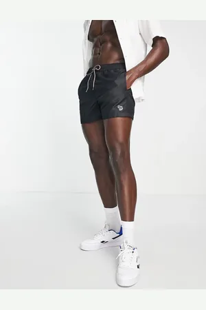 Paul Smith PS - Sorte badeshorts med zebralogo