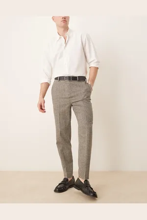 ASOS Elegante bukser i uldblanding i tapered pasform