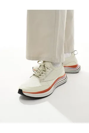 Paul Smith Paul Smith - Råhvide chunky sneakers med stribet sål og logo