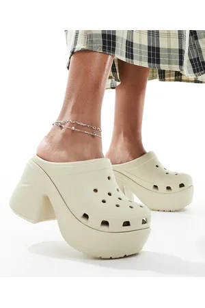 Crocs Siren - Beige træsko-Neutral