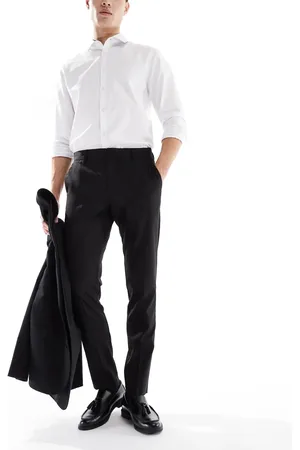 ASOS Sorte og elegante bukser i Skinny Fit