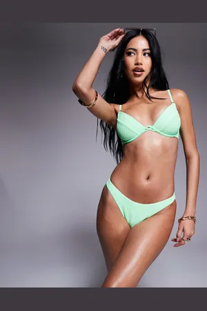 Boux Avenue Ibiza - Grønne brasilianske bikinitrusser