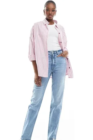 ASOS ASOS DESIGN Tall - komfortable mom-jeans i slim fit