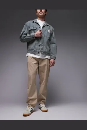 Topman Essentials - Vasket bukser-Neutral