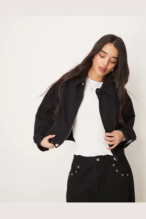 ASOS Denimjakke med justerbar talje