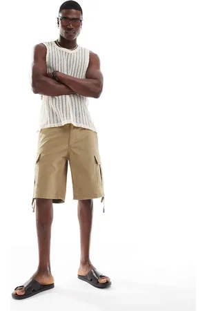 JACK & JONES Lysebrune cargoshorts