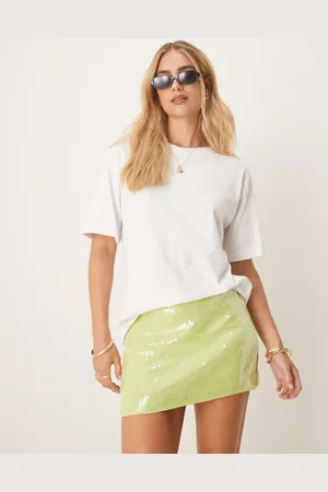 Abercrombie & Fitch Skort i pailletstof
