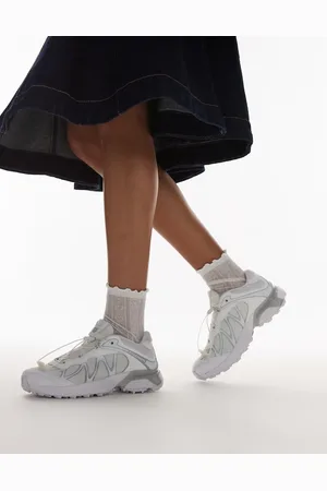 Salomon XT-Whisper - Hvide og sølvfarvede sneakers