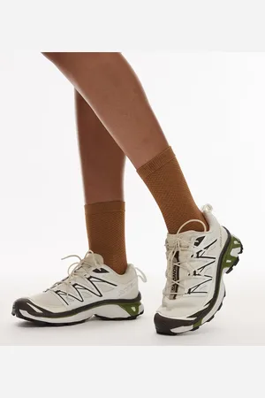Salomon XT-6 Expanse - Hvide og grønne sneakers