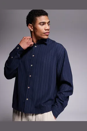 ASOS Oversized og skjorte med firkantet pasform og tekstur