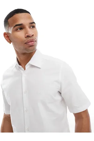 HUGO BOSS Rash_2 - Oxford-skjorte med korte ærmer