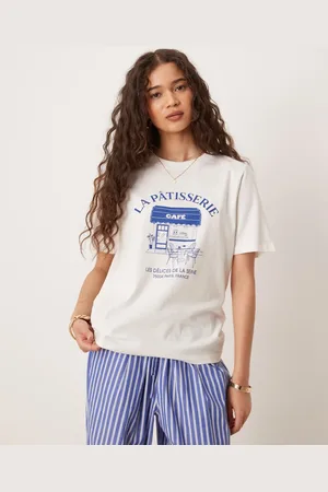 MANGO T-shirt med 