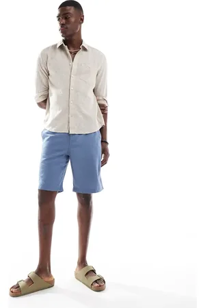 Threadbare Chinoshorts med hør