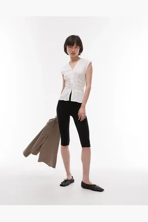 ARKET Sorte superbløde capri-leggings
