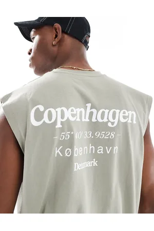ASOS Grågrøn oversized tanktop med 