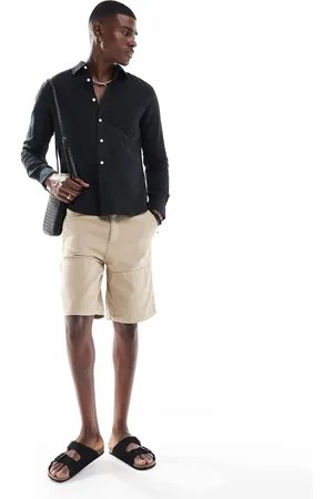 Only & Sons Beige tømrer-shorts-Neutral