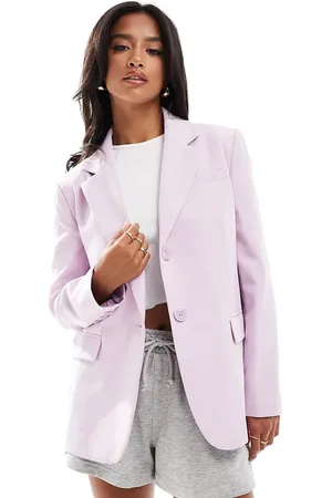 Miss Selfridge , oversized og enkeltradet blazer