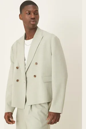 ASOS Firkantet habitjakke med hørlook