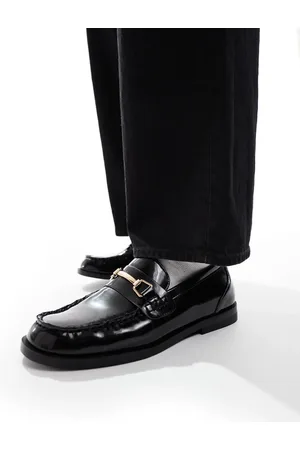 Pull&Bear Sorte flade loafers