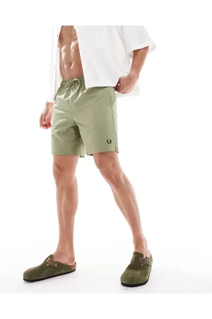 Fred Perry Grønne badeshorts