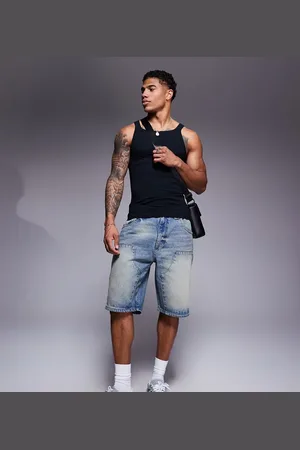 Good For Nothing Skater-arbejdsshorts i denim